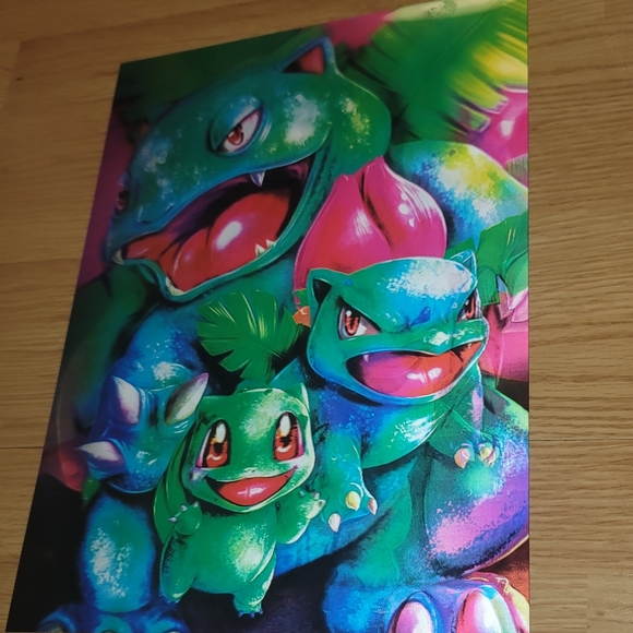 Pokemon 3D Holographic Lenticular Poster - Picture 3 of 4